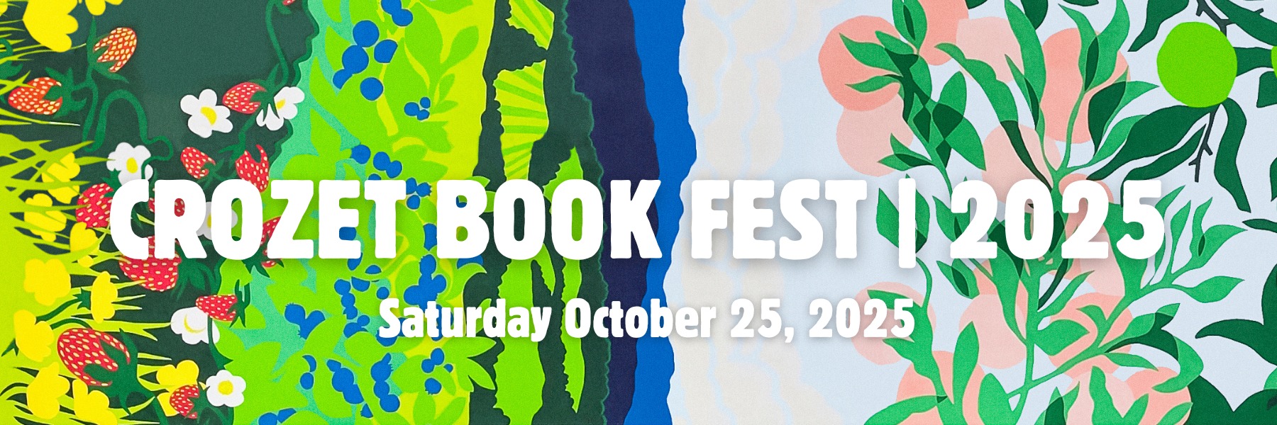 Crozet book fest graphic